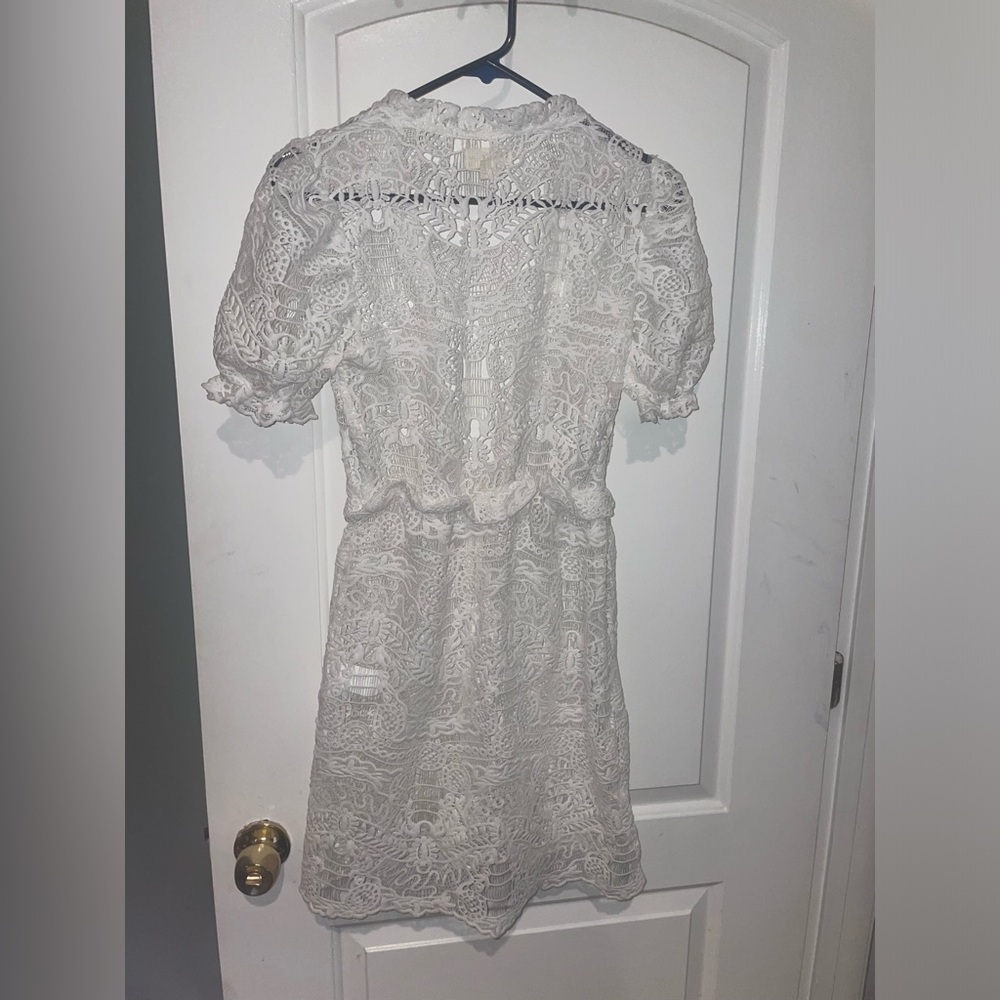 New Capittana Margot Bridal Lace Mini Swim Cover-Up Crochet🤍XS/S Limited Edition - Picture 12 of 16